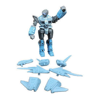 A.C.R.M Mech Final Faction Cartoon Alpha Team 1 Action Figure & Razor Weapons 