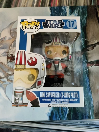 Funko Pop Luke Skywalker X-Wing Pilot 17 2012 Vaulted STAR WARS NIB w/ protector