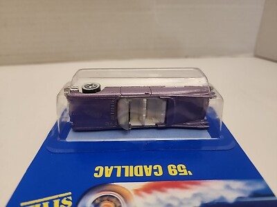 Hot Wheels 59 Cadillac Collector's No. 266 New Paint Style Low