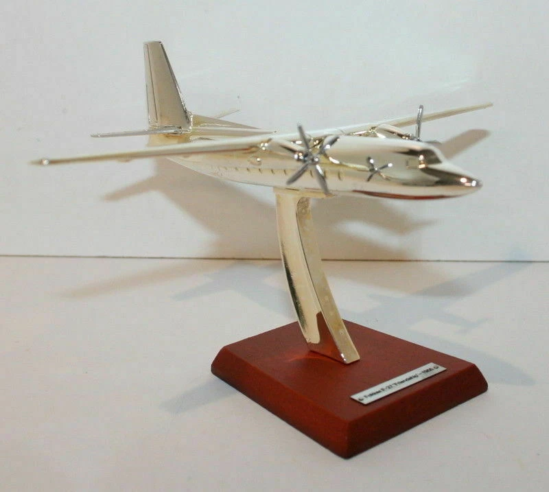 Atlas Editions Silver Classics 1:200 #7504006 1955 Fokker F-27 Friendship BNiSB Foto 2 de 4