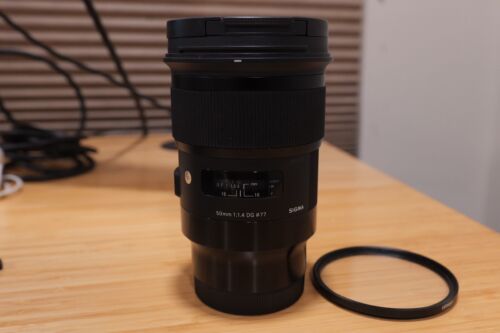 Sigma 50mm f/1.4 DG HSM Art Lens for L Mount with UV filter