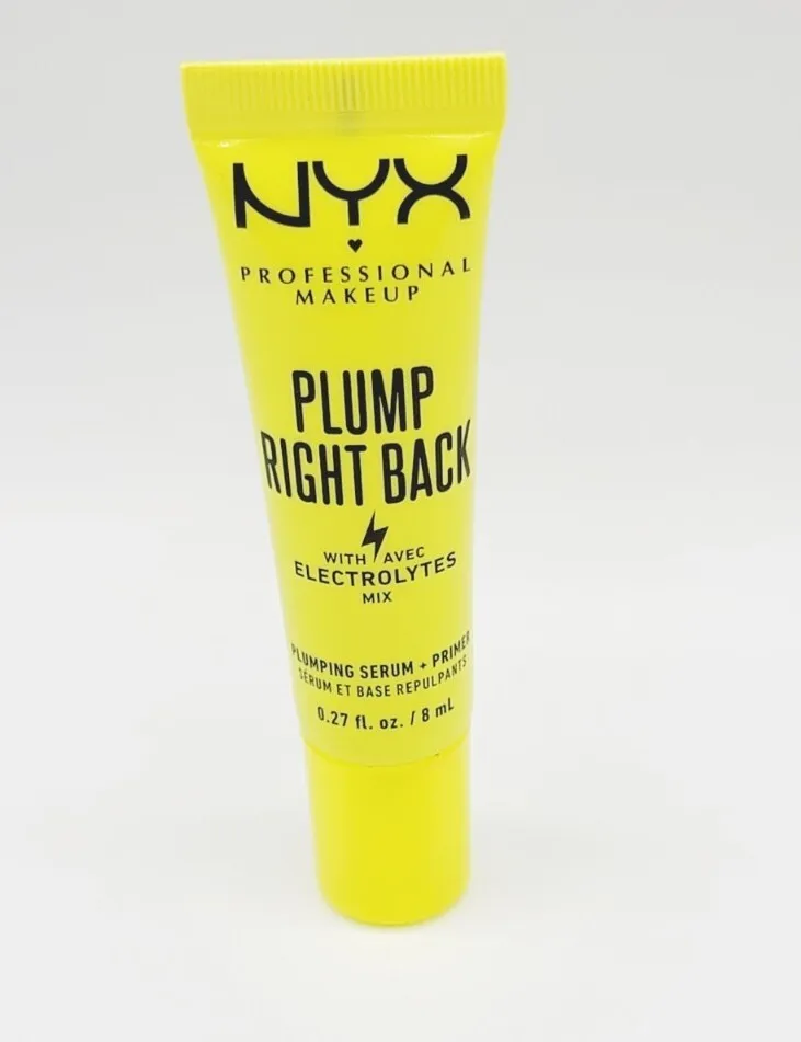 NYX Plump Right Back Plumping Serum & Primer with electrolytes 0.27oz mini  | eBay