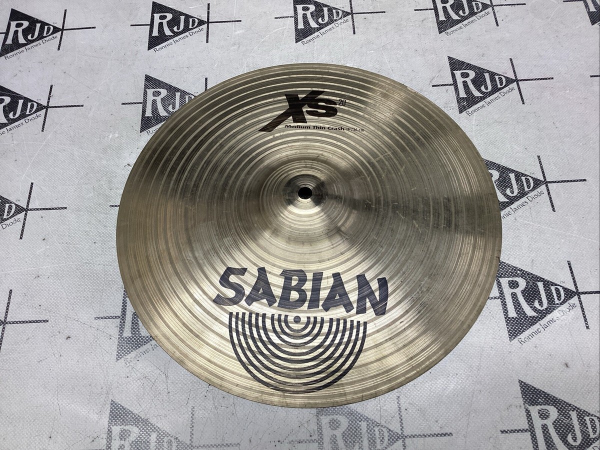 Sabian XS20 14 Inch Medium Thin Crash Cymbal | eBay