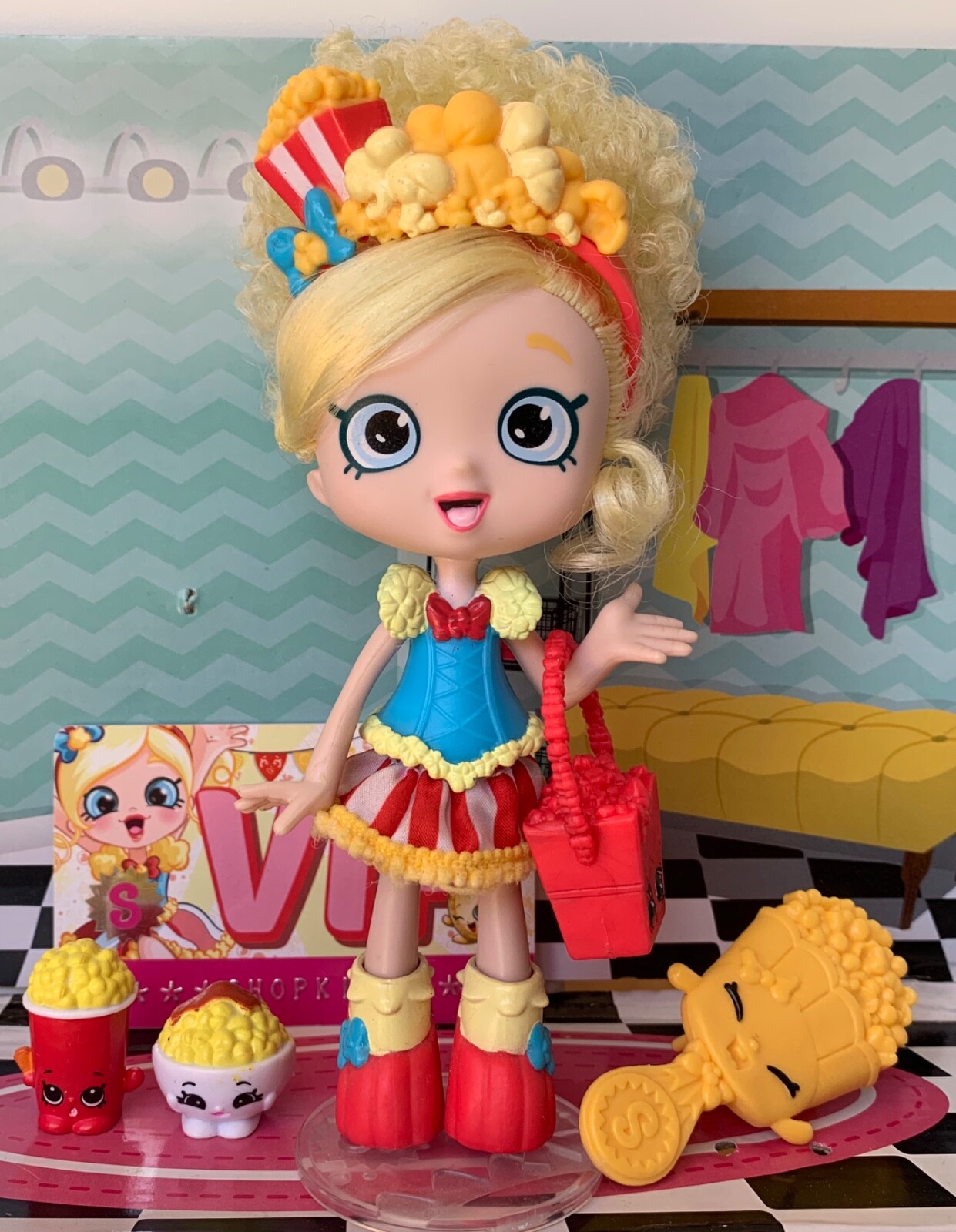 shopkins popcorn doll
