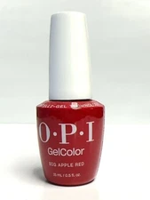 OPI Gel Nail Polish GC N25 Big Apple Red 0.5oz