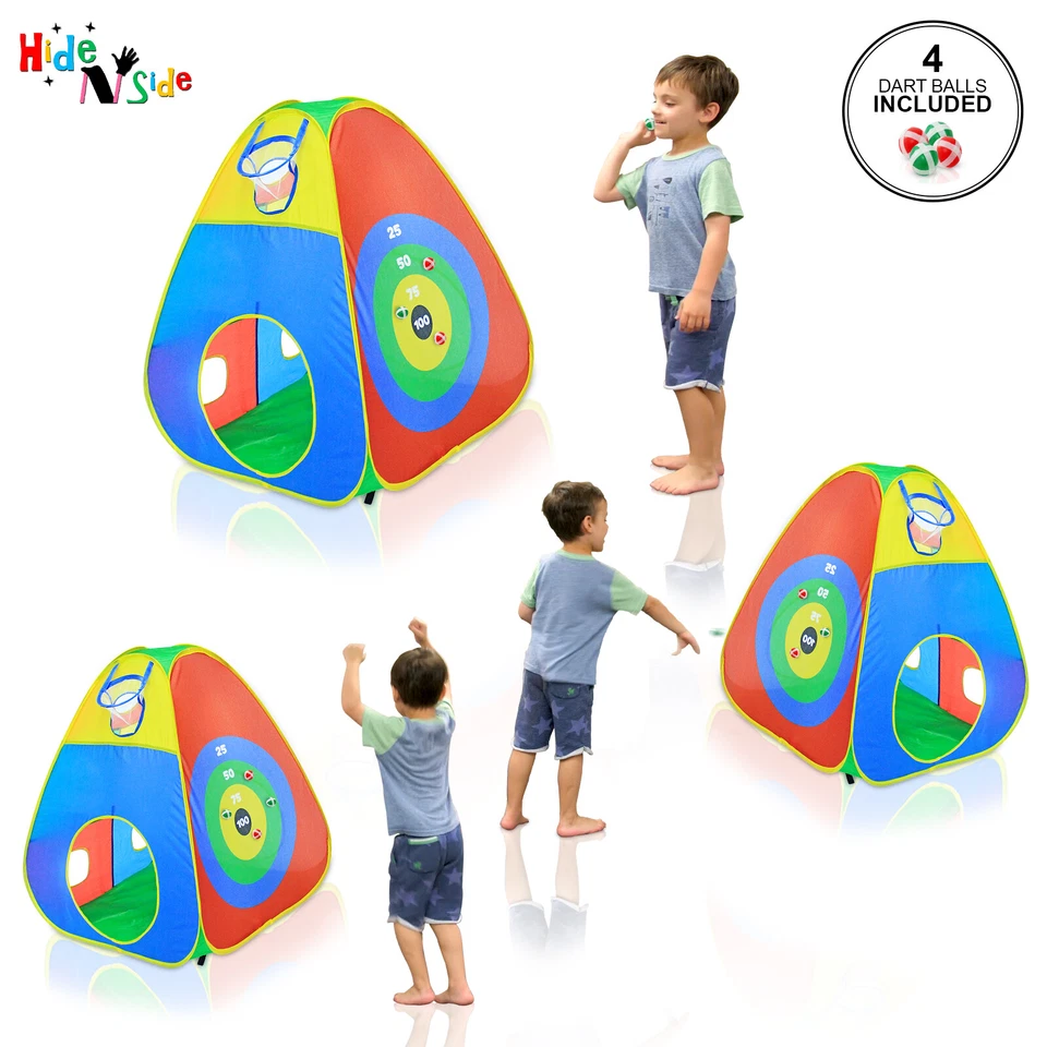 Fun Gift Kids Ball Pit Play Tents, Tunnels, Dart &Target Walls, FREE Fast Ship!! - Image 4 of 4