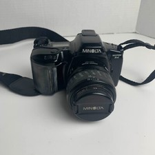 MINOLTA MAXXUM 3xi SLR Camera 35mm AF Zoom 35-80mm Lens Untested no battery