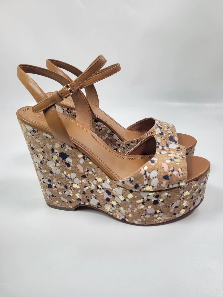 Tory burch cheap cork wedge