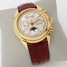 Eterna Chronograph/Vollkalender 750/- Rosegol...