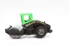 Mattel Matchbox Road Roller GREEN/GRAY/BLACK MB800 2009 CONSTRUCTION TRUCK