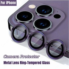 Camera Lens Protector Cover For iPhone 16 Pro 15 Pro Max 14 Plus 13 Mini 12 11