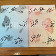 BTS The 4th Mini Album 花樣年華 Part 2 CD Autographed K-POP With Photo Cards 2015