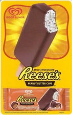 Good Humor Reese's Peanut Butter Cup Bar, Sticker 5"x8"