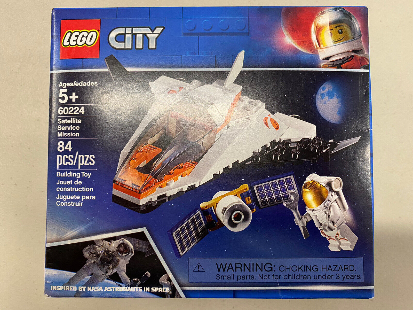 LEGO City Space Port: Satellite Service Mission 60224