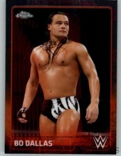2015 Topps Chrome WWE #8 Bo Dallas