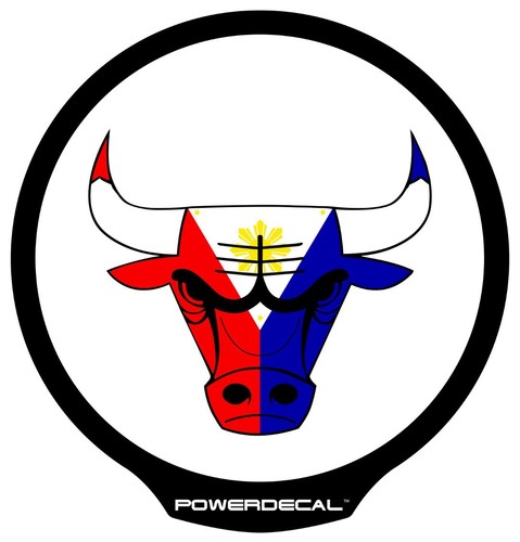 Philippine Bull Light Up Decal Powerdecal Backlit LED Motion Sensing Auto Decal - Picture 12 of 12
