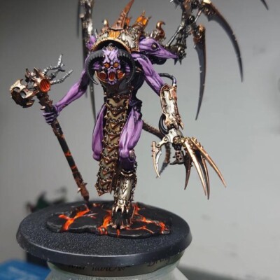 Figurine Warhammer 40k Chaos Demons Vashtorr The Arkifane - Peinte Pro