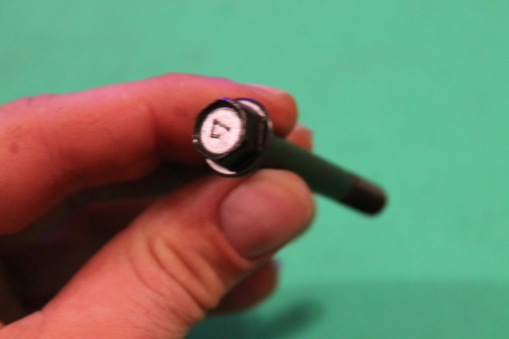 NOS Kawasaki Flanged Bolt 8X60 83-85 ZX750 84-85 ZX550 82-84 KZ550