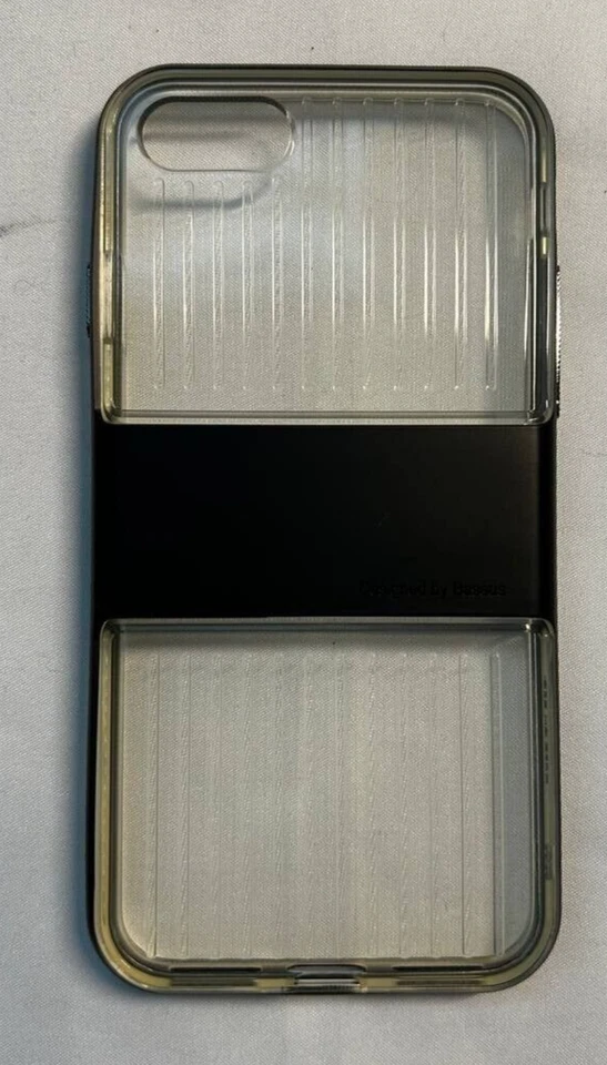 Funda Rígida Baseus Moda iPhone 6 6S 7 8 SE Transparente Antigolpes Delgada Cubierta Formal Foto 3 de 4