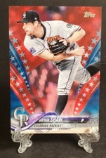 2018 Topps Series 2 - Bryan Shaw Independence Day #363 - Colorado Rockies #61/76