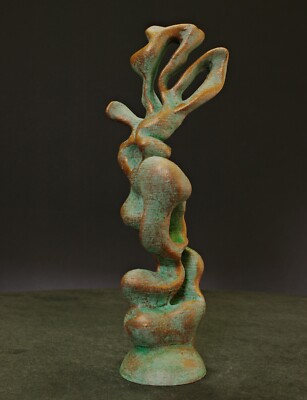 Skulptur Original signiert ''Silenos'' Kunst by Prof. em. Andreas Loeschner-Gornau