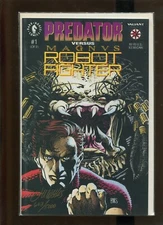 PREDATOR VERSUS MAGNUS ROBOT FIGHTER (9.2)NM- SIGNED!! 1992