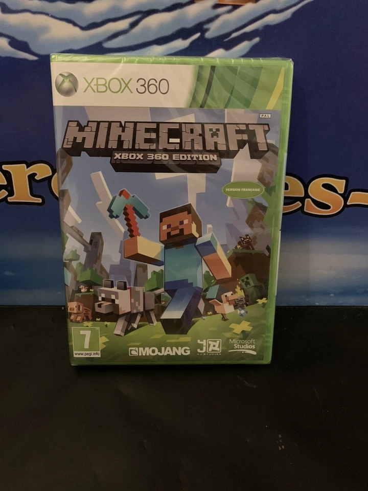 MINECRAFT XBOX 360 EDITION PAL FR NEUF SOUS BLISTER FACTORY NEW SEALED § - Bild 3 von 4
