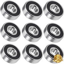 6201-ZZ Deep Groove Radial Ball Bearing 6201ZZ 12X32X10 9 pc 