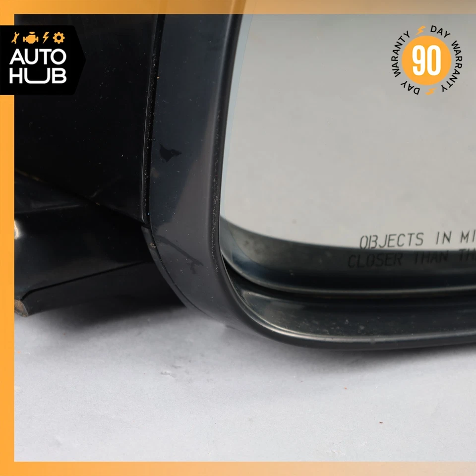 Espejo retrovisor negro pasajero derecho Jaguar X150 XK XKR 10-15 OEM 46k Foto 4 de 4