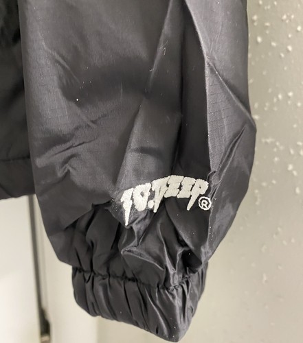 10 Deep Triple Zip Shell Jacket Black Size XL - Picture 7 of 9