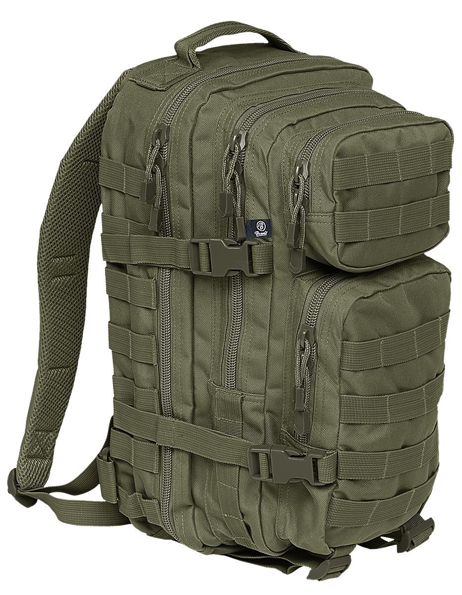 Brandit US Cooper Patch Medium Backpack, color: olive, size: OS (f8Z)