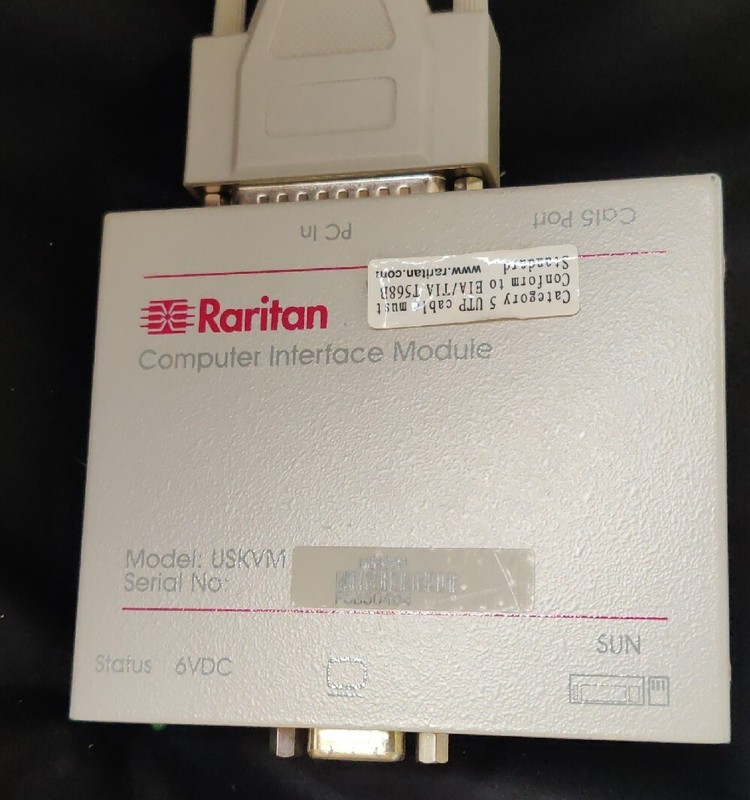 Raritan Computer Interface Module USKVM With CCS06 Cable