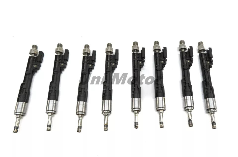 OEM 8 pcs 13-64-7-599-876 Fuel Injector for BMW 550i 650i 750i M5 M6 X5 ...