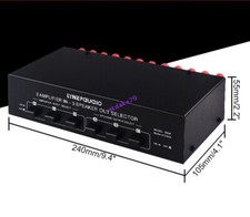 Amplifier Speaker Switcher Amp Speaker Selector Fit 3 In Out LINEPAUDIO B036