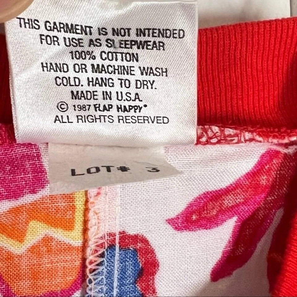 Flap Happy Boy’s Girl’s Unisex Colorido Animales de Zoo 3T Pantalón Corto de Una Pieza Foto 4 de 4