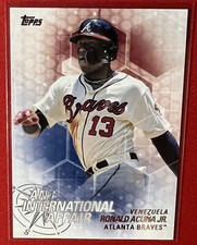 2018 Topps RONALD ACUNA JR. An International Affair RC Rookie #IA-47 BRAVES