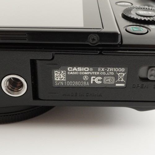 CASIO EXILIM EX-ZR1000 Black With 4GB SDHC Card Digital Camera from Japan #4289 - Picture 15 of 15