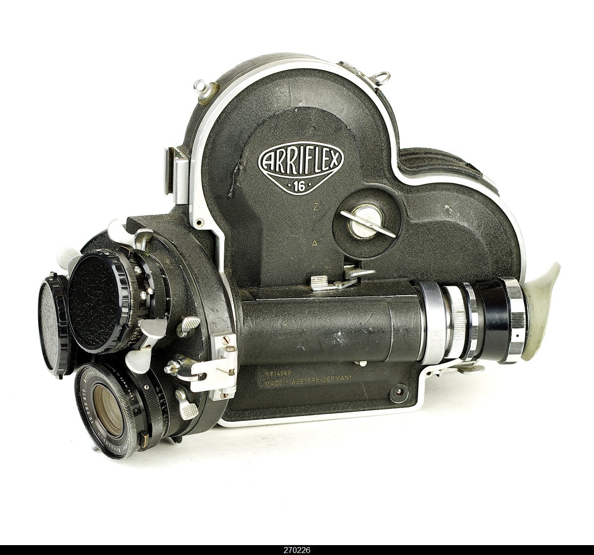 Movie Camera Arri Arriflex 16 w/Lens Schneider 10mm 25mm 50mm Set