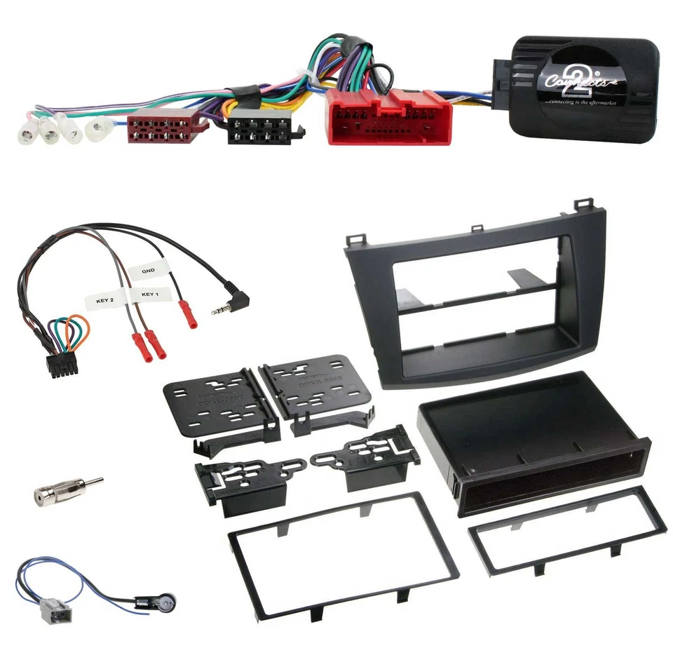 JVC Lenkrad USB 2DIN DAB Bluetooth CD Autoradio für Mazda 3 09-13 Can-Bus - Bild 3 von 4