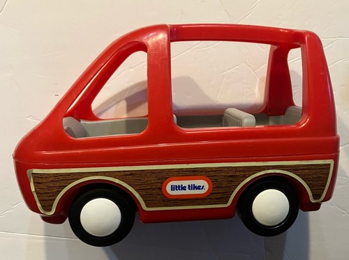 Little Tikes Dollhouse Red Minivan MUST SEE
