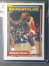Dominique Wilkins 1992 Topps 50 Point Club #200