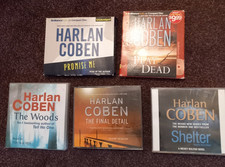bundle job lot collection of Harlan Coben gritty crime thriller CD audio books