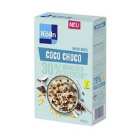 KöLln Coco Choco Hafer-MüSli Weniger Zucker Kokoschips Packung 400G