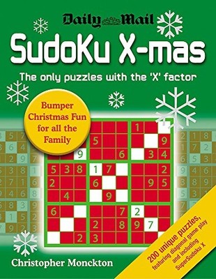 Sudoku X-mas by Monckton, Christopher Hardback Book The Fast Free Shipping