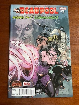 MRS DEADPOOL AND THE HOWLING COMMANDOS # 3 VF MARVEL COMICS 2015