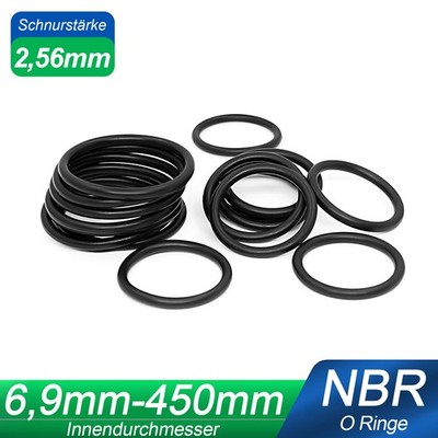 Schnurstärke 2,65mm O Ring Innen 6,9mm-130mm O-Ringe NBR Dichtung Dichtungsringe