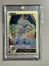 2021 Panini Prizm Bryce Miller Superfractor 1/1 Autograph #PDP113