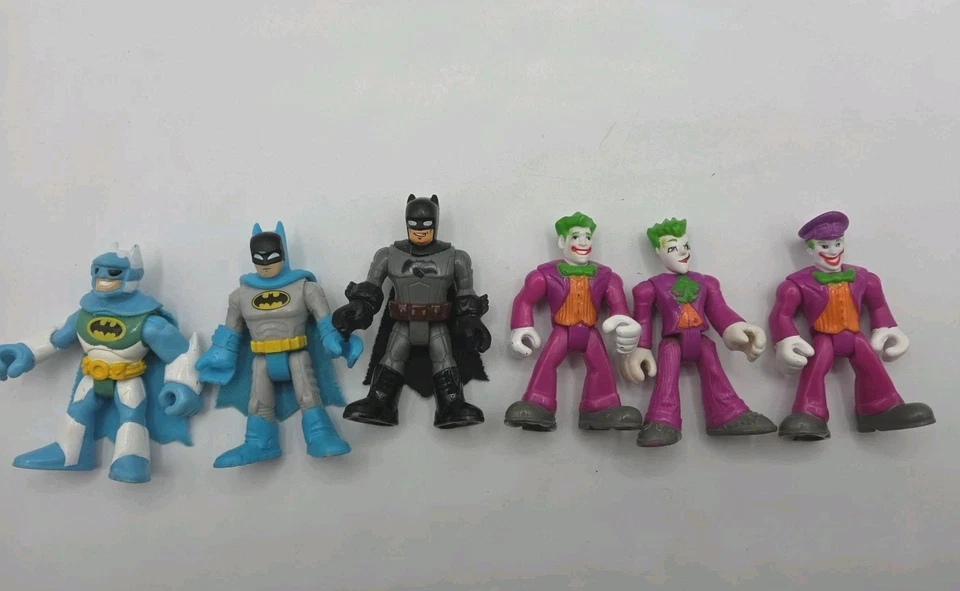 Lote de 15 figuras y 4 vehículos Imaginext DC Foto 4 de 4