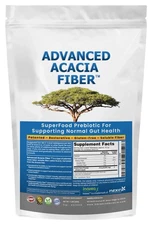 Advanced Acacia Fiber Powder 16oz Organic Soluble Fiber Leaky Gut Repair Powd...