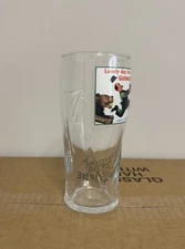 Guinness "My Goodness My Guinness" 20oz Tulip Glass Lion Chasing Mustache Man